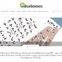 Ny webbplats på gång för Buxbomen!